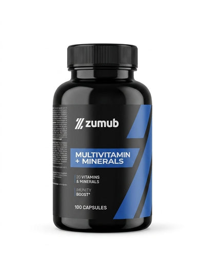 Multivitamínico + Minerales Zumub – Refuerzo Inmunológico (100 Cápsulas) - Berja Nutrition