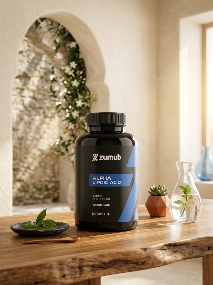 ALA Ácido Alfa Lipoico 600 mg — Zumub - Berja Nutrition