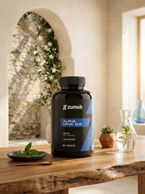ALA Ácido Alfa Lipoico 600 mg — Zumub - Berja Nutrition