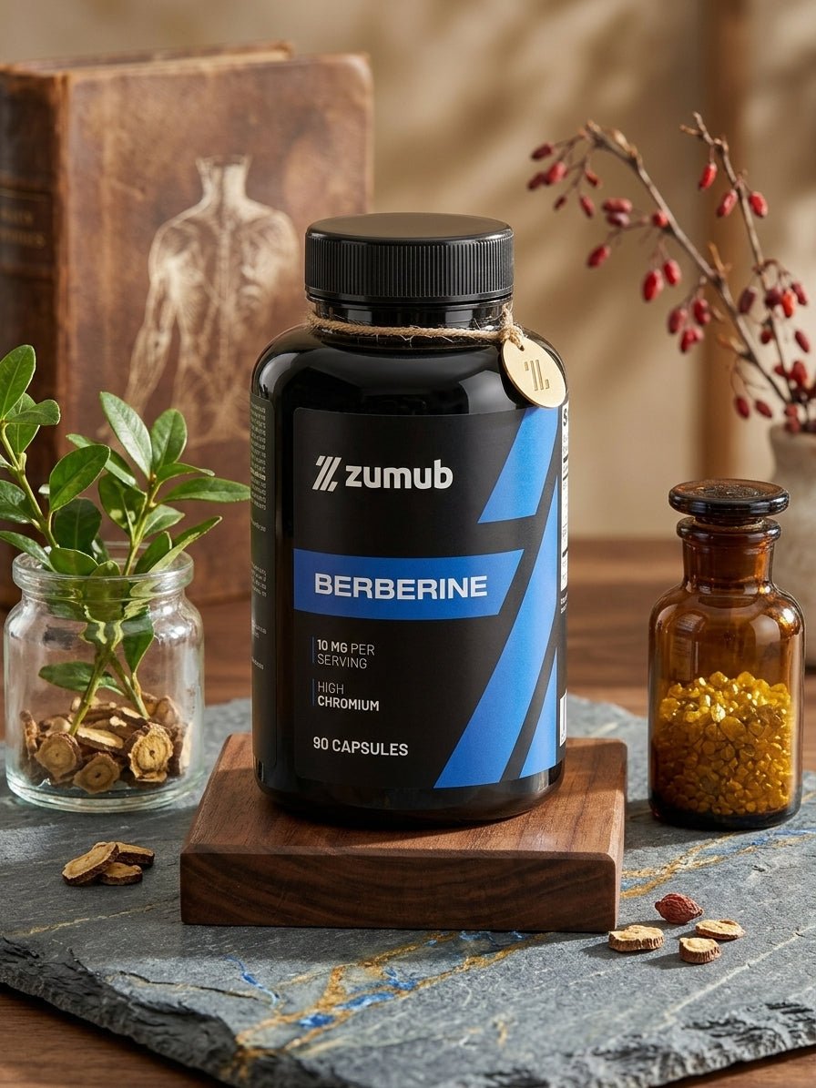 Berberina + Chromium Zumub – Control del Azúcar y Soporte Metabólico (90 Cápsulas) - Berja Nutrition