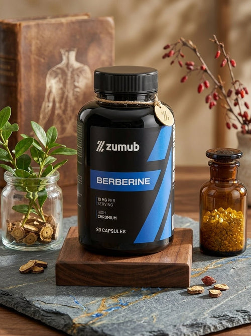 Berberina + Chromium Zumub – Control del Azúcar y Soporte Metabólico (90 Cápsulas) - Berja Nutrition