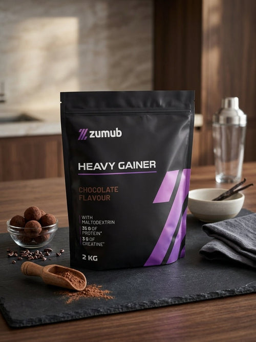 Heavy Gainer - Aumentador de Masa Sabor Chocolate (2 KG) - Berja Nutrition