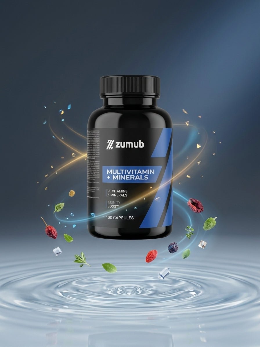 Multivitamínico + Minerales Zumub – Refuerzo Inmunológico (100 Cápsulas) - Berja Nutrition