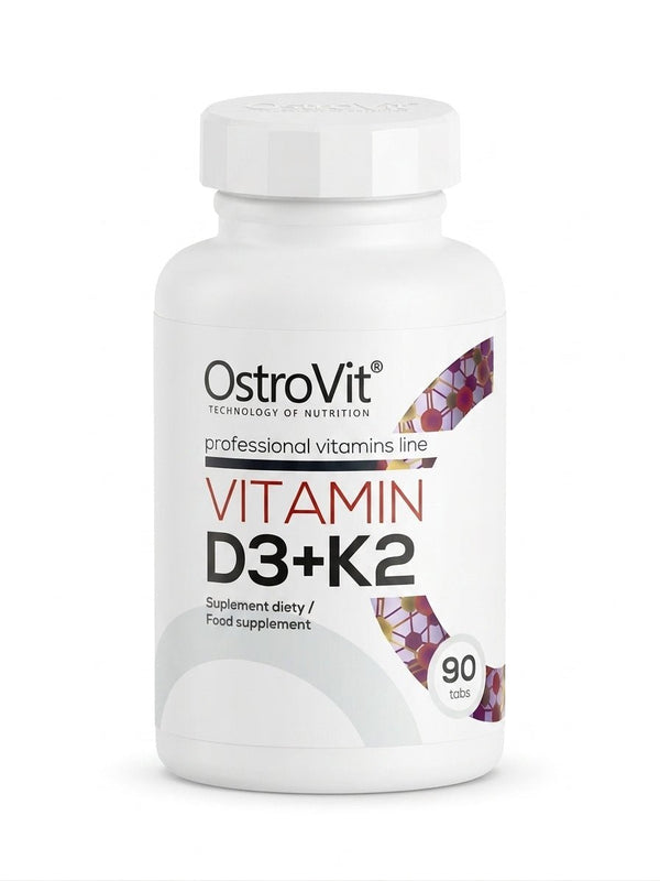 OstroVit Vitamina D3+K2 (90 Comprimidos) – Línea Profesional de Vitaminas - Berja Nutrition