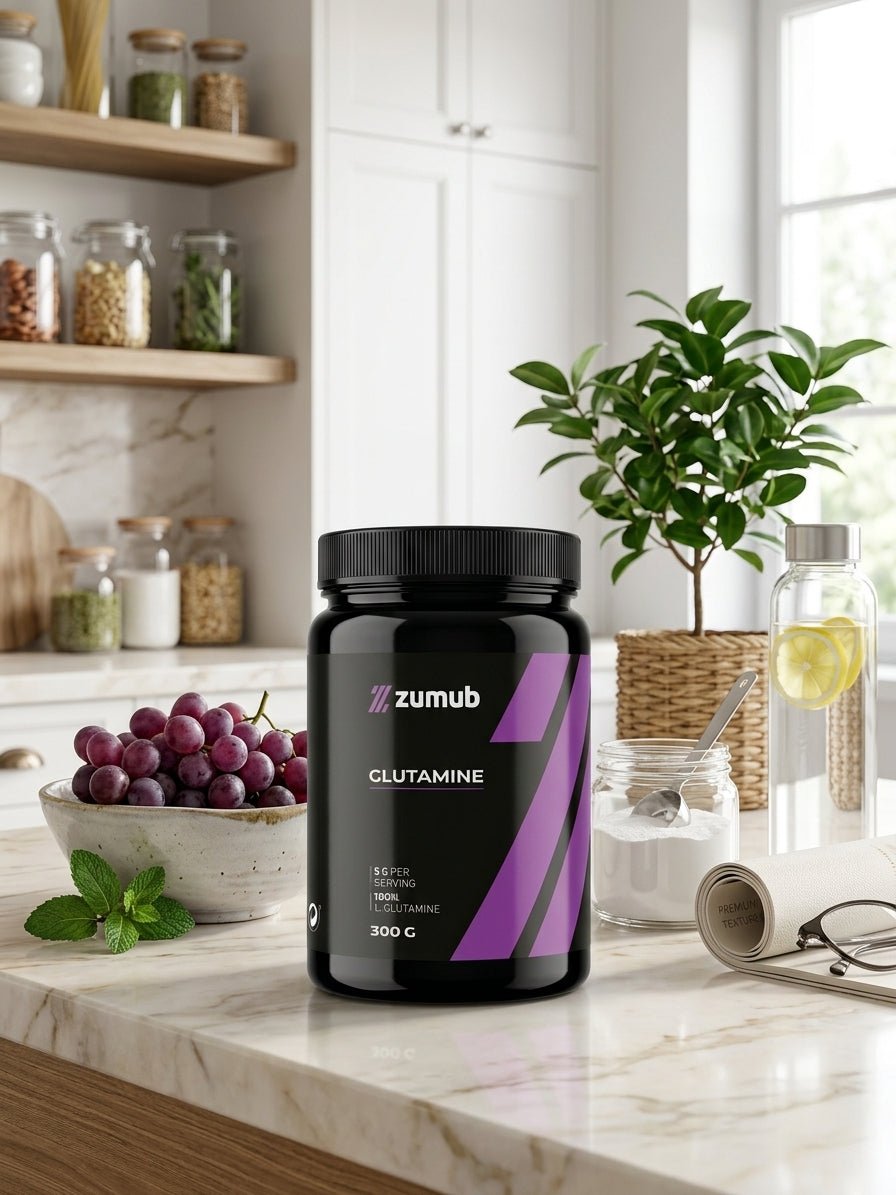 Zumub Glutamina 100% L-Glutamine - 300 g - Berja Nutrition